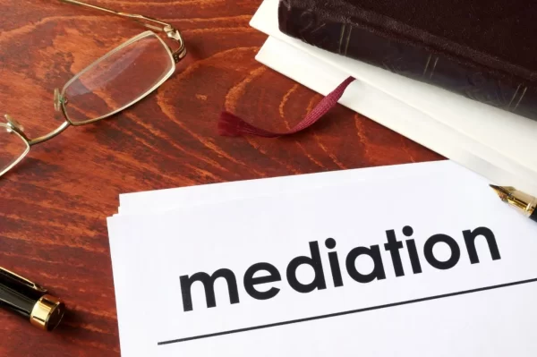 What is the definition of family mediation?