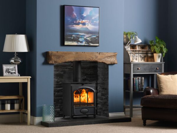 Firewood fireplace, economical and ecological solution